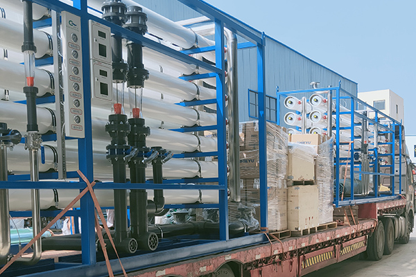 純水一號一套100T/H超純水設備出貨